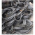 森美人 手工编织钢丝绳 吊索具起重工具手工插编编织编制带吊耳油性双扣 18毫米3m 