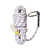 宏建 安全绳 救援绳登山绳 编织涤纶绳 两端带安全锁扣 白色 14mm厚*20米一根价