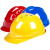 安徽国标安全帽定制印字logo建筑工地施工头盔男劳保车间工作帽 黄色国标V型透气款