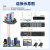 慧谷 电话光端机PCM语音光端机光纤收发器延长器 64路电话+2路千兆网络120公里 HG-8164P2GE-120 SC方口