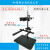 莱菁栎机器视觉微调实验支架 CCD工业相机支架+万向光源架 光学测试台定制定做 光源支架 含光轴和十字夹