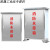 不锈钢水带箱加厚室外器材箱304壁挂式防雨箱子整套 30412mm落地式800650240mm