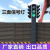 一体式红绿灯交通信号灯机动车行人太阳能可移动交通信号灯 3.5米-四面机动+人行一体灯