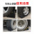 阿力牛 AQC-119 PVC汽车轮胎固定器 防滑止退器 挡轮块 货车适用  440*200*230mm(50个装)