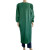 慎固防水罩衣防污耐油厨房水产养殖长款围裙  加厚品质款 绿色 小号