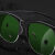 电焊眼镜二保焊护眼焊工专用防打眼防强光防电焊光防电弧脸部防护 浅绿色单幅 无规格