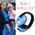 睡眠保护防装修声防工业噪音肤材质ABS材质高密隔音棉儿童耳塞宝宝听力保护罩幼儿隔音耳罩 蓝色