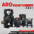 ARO 气动隔膜泵 原装 高性能 0.5/1/1.5/2/3寸 PD01P-HPS-PTT-A 2分塑料+F