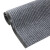 金固牢商用地毯 复合双条纹地垫 入门垫防尘防滑蹭土垫 烟灰1.2米宽*1米