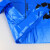 蓝色可回收垃圾袋分类包装袋塑料袋环保黑色蓝色废物袋 蓝色袋/提手76*90/100个 加厚