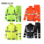 Shockclan反光雨衣分体套装双层交通工地外卖 300D荧光橙 XL 