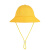 LIKAI儿童反光背心反光马甲儿童反光衣小学生反光服交通安全马甲 圆顶小黄帽 M