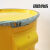 DYQT30升塑料桶带盖全新密封铁箍桶胶桶化工桶法兰桶加厚包装桶送插销 黄色 30升桶