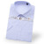 中神盾D8628男式短袖衬衫(100-499件价格) 37码白底蓝竖条