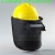 屹禧总代理电焊面罩头戴式面罩安全帽式可掀式电焊面罩6PA2 ABS安全帽+6PA2电焊面罩