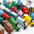 卡佰索儿童木制磁性托马斯小火车玩具木质兼容轨道小火车头装饰定制 1-20车头随机发