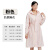 筑采（ZHUCAI）雨衣长款全身防暴雨风衣新时尚单人 粉色 XL