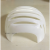 NEWBIES防撞棒球帽PE内衬轻型简易透气安全帽内置头箍无尘工作间内壳印字工业品 zx加大白色58-62通用