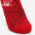 安踏儿童装男小童袜子2022年新款卡通舒适儿童袜子【蜘蛛侠】 红色-3 S