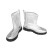 美康（meikang） 防火隔热鞋 铝箔耐1000度高温防烫隔热靴 筒高22cm MKP-09 银白 42码