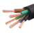 RVV芯三相电缆线2芯3芯4芯1.01.52.546平方监控电源线护套线 RVV电缆线5米4芯075平方毫米