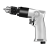 田风气动手枪式气钻3/8气动钻机带正反转手枪型气钻风动钻孔机 ZB1-13 枪式气钻加强型(标配)普