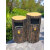 水泥仿木垃圾桶仿木纹园林垃圾桶防树桩垃圾桶户外景区公园垃圾桶 预订款定金
