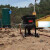 小型移动式喷砂机喷沙除锈抛光设备手动高压喷砂罐喷丸水喷打沙机 520P水沙混合喷砂机