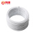 鸣固 包塑铁芯扎丝 电镀锌捆线 塑料PVC绑扎带电缆扎线条 1.2MM/30M 黑