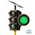 适配交号灯 红绿灯临时路口交通灯LWL AL-XHD-200移动款学校驾校路口临时红绿灯 AL-XHD-200移动款
