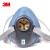 3M半面型防护面罩 HF-52 单个主体 硅胶 需搭配配件使用 防工业粉尘 防颗粒物 防雾霾