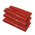颖欢红色硅胶板耐高温透明硅胶皮减震密封软垫硅胶垫密封垫1米*1米*6毫米 红色硅胶板 1米*1米*6毫米 