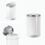 美国Simplehuman 厨房卫生间不锈钢脚踏板式垃圾桶分类4.5/6/10 L 不锈钢10升