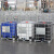 玛仕福 IBC吨桶集装储水桶罐 化工塑料桶 1000L黑色吨桶(加厚）