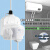 甜苗苗浴室卫生间防水罩插座热水器智能马桶盖排插漏电保护一转二拖线板 防水772#二插位带线全长0.5米