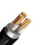 珠峰铜芯电线电缆MYJV22-0.6/1KV-3*4平方国标铠装电力电缆绝缘护套硬电缆硬线 1米