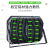 LED9090投光灯100W招牌灯200W400W600W户外防水工地射灯 100W白光(防雷防水防尘防腐)