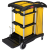Rubbermai FG9T7300 大容量带储物桶可移动清洁推车酒店保洁 手提工具篮FG315488一个