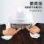 SFVEST安全头盔ABS工地施工安全帽国标加厚建筑工程工作帽定制logo印字 黄色双耳带
