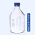 高硼硅蓝盖瓶 螺口瓶 试剂瓶 实验室 液相流动瓶 GL45补料瓶100ml/250/500/1 普通透明2000ml