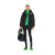 北面（The North Face）美版1996 NUPTSE Mid女腰带长款羽绒服外套700 JK3-黑色 XS