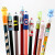 柏驰（BAICHI）铅笔套铅笔帽可爱卡通保护延长器小学生笔帽笔盖韩版铅笔头盖 黑色雨伞笔帽3包（12个）