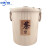 中环力安 茶桶茶渣桶塑料 茶具配件排水桶 泡茶滤水桶带提桶废水桶 B 排水管球总长100cm