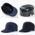 夏季轻型安全帽男透气防撞帽头盔工厂棒球帽鸭舌短帽檐工作帽定制 8002黑色