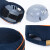 代尔塔 DELTAPLUS 102110透气型防撞安全帽7cm 蓝色1顶 防砸防撞透气 生产制造设备维护