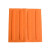 盲道砖橡胶 pvc安全盲道板 防滑导向地贴 30cm盲人指路砖Z 30*30CM(橙色点状)