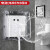 电准86型通用透明防溅盒防水开关面板盒浴室插座防水罩 防水盒