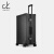 骆骐亚（cmlziua）行李箱黑色拉杆箱全铝镁合金硬箱20寸旅行箱万向轮24寸托运商务箱 黑色 20寸(可登机)