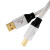 MPS HD300单晶铜镀银HIFI解码DAC数据线AB发烧USB线typeC Micro type C (华为接口)  USB B 其他长度