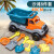 方赫（FANGHE）儿童沙滩玩具车戏水挖沙工具宝宝夏季海边城堡桶沙漏玩沙铲子套装 沙滩8件套【40厘米大沙滩车】
